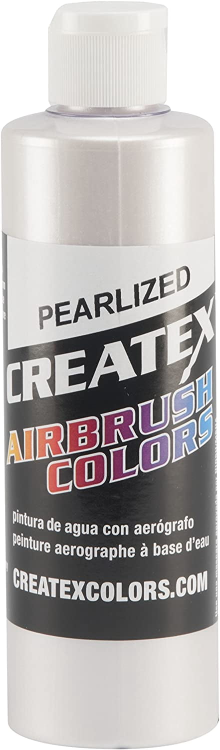Createx Airbrush Colors, 8 oz, Pearl White