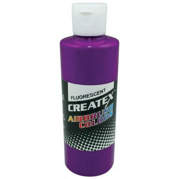 Createx Airbrush Paint 4oz Fluorescent Violet