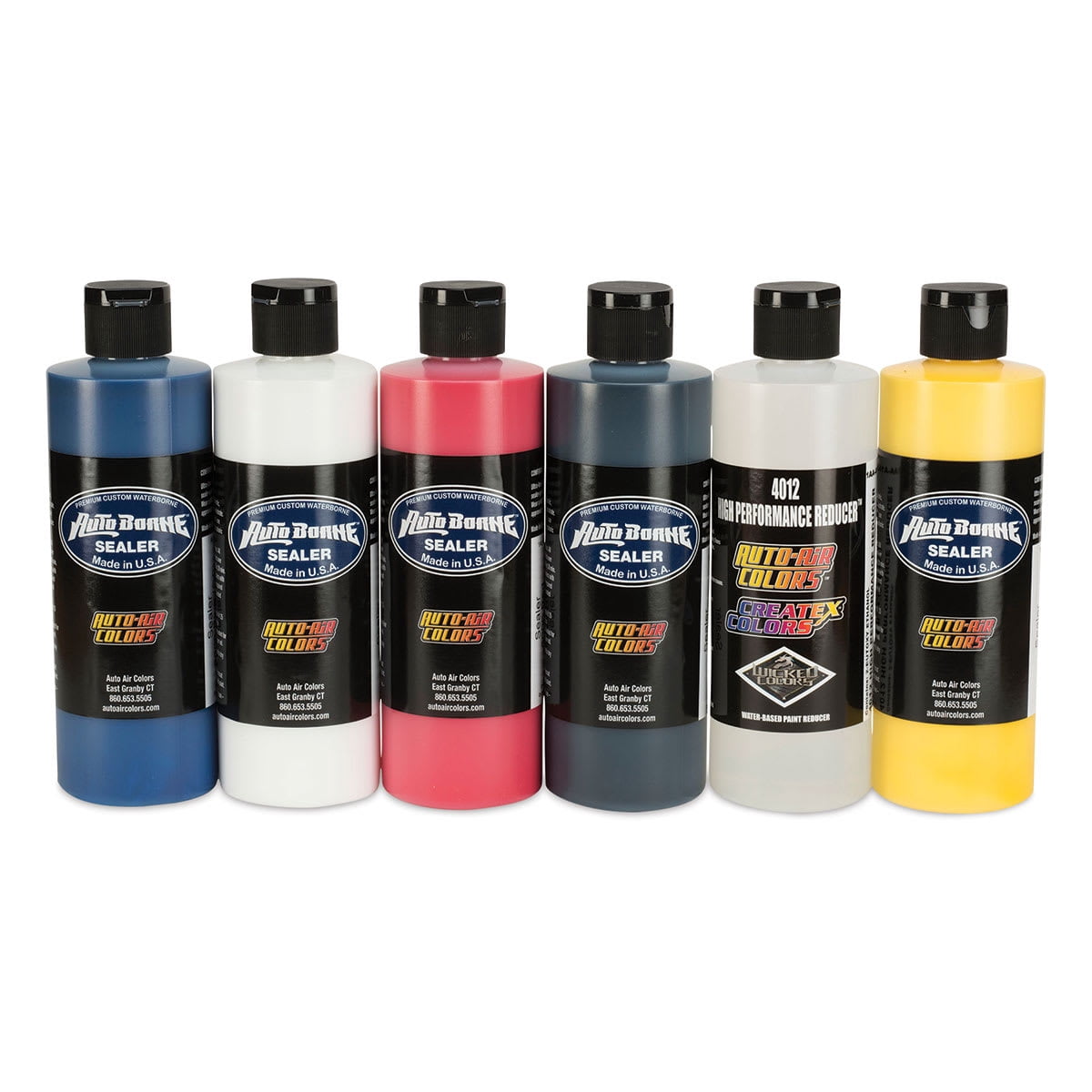 Createx Autoborne Sealer Primary Set, 8 oz