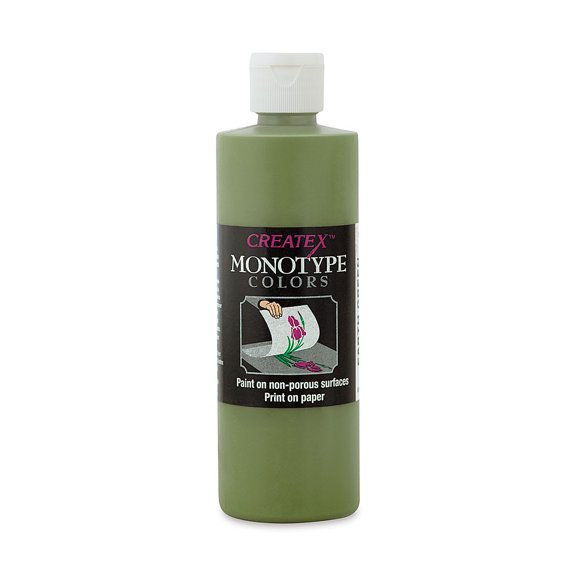 Createx Monotype Colors - Earth Green, 8 oz bottle