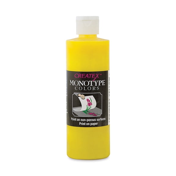 Createx Monotype Colors - Primary Yellow, 8 oz bottle