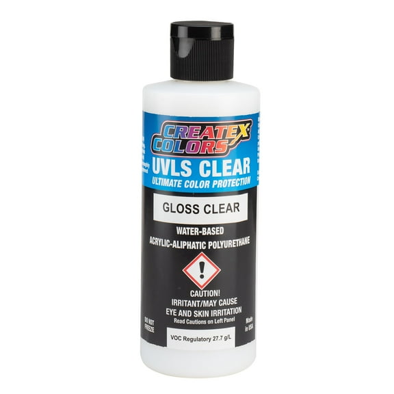 Createx UVLS Clear Coat, 4 oz., Gloss
