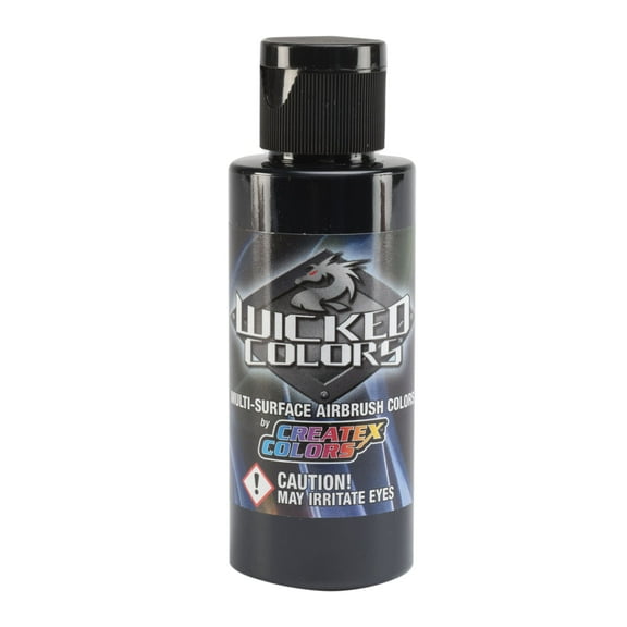 Createx Wicked Airbrush Color, 2 oz. Detail Black