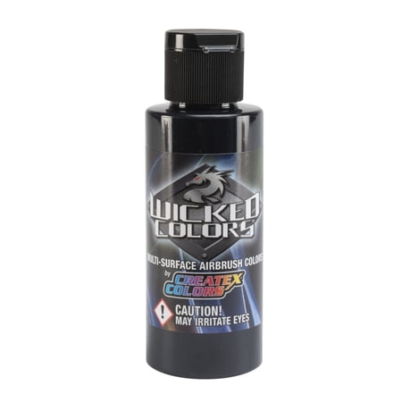 Createx Wicked Airbrush Color, 2 oz. Detail Smoke Black
