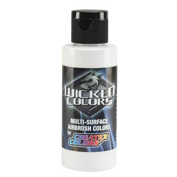Createx Wicked Airbrush Color, 2 oz. Opaque, White
