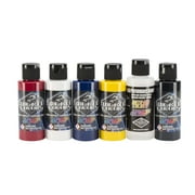 Createx Wicked Color Set, 6-Colors, Detail Primary Colors