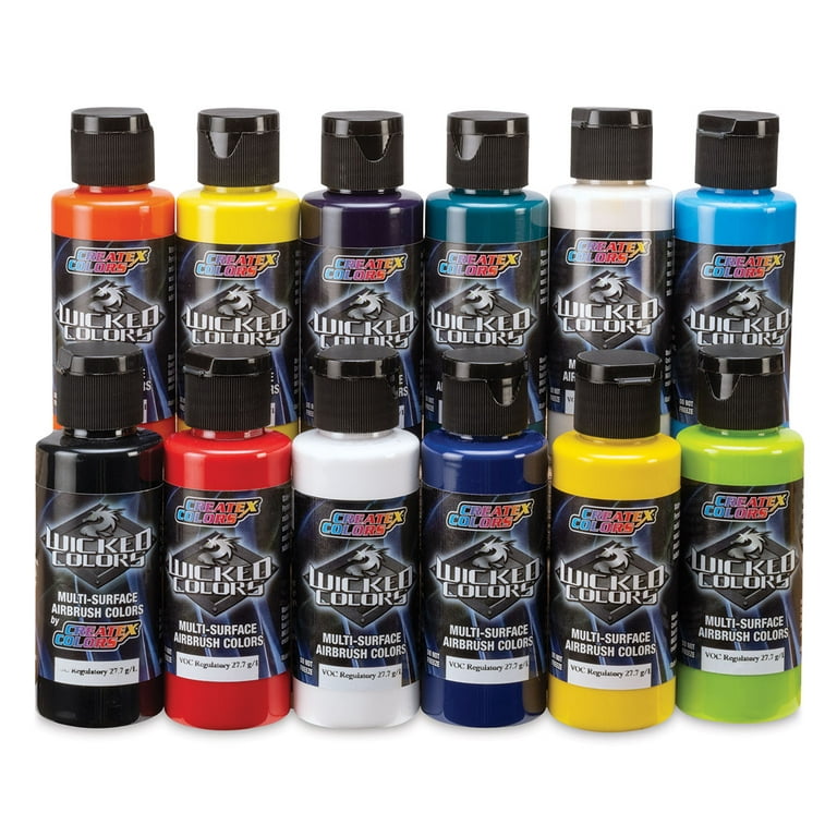 16 oz Airbrush Thinner & Extender Base, Reducing Acrylic Airbrush Paint  Colors