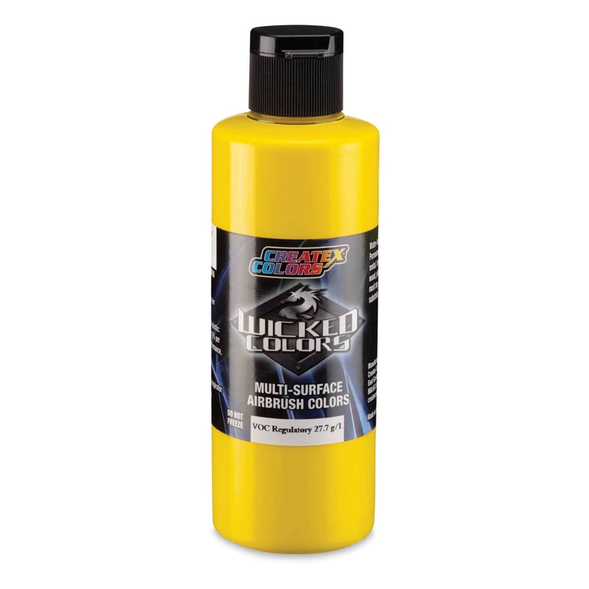 Createx Wicked Colors Airbrush Color - Opaque Hansa Yellow, 4 oz