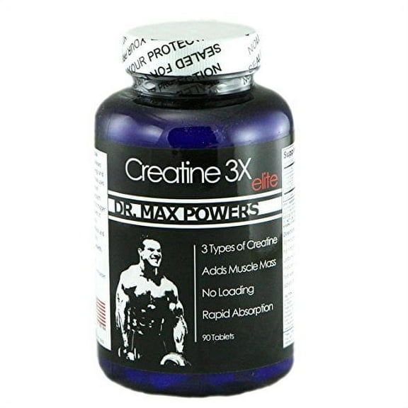 Creatine 3X Elite Pro - 3 Types of Creatine in one capsule