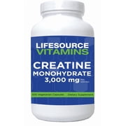 Creatine Monohydrate 3,000 mg   Muscle & Performance Support   200 Veg Capsules