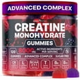 thumbnail image 1 of Creatine Monohydrate Gummies for Men and Women, Sugar-Free, Vegan, Blueberry Flavor, 120 Count, 1 of 8