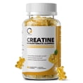 thumbnail image 1 of Creatine Monohydrate Gummies for Men & Women, Chewables Creatine Monohydrate for Muscle Strength, Energy Boost, Pre-Workout Supplement-90 Pineapple Gummies, 1 of 5