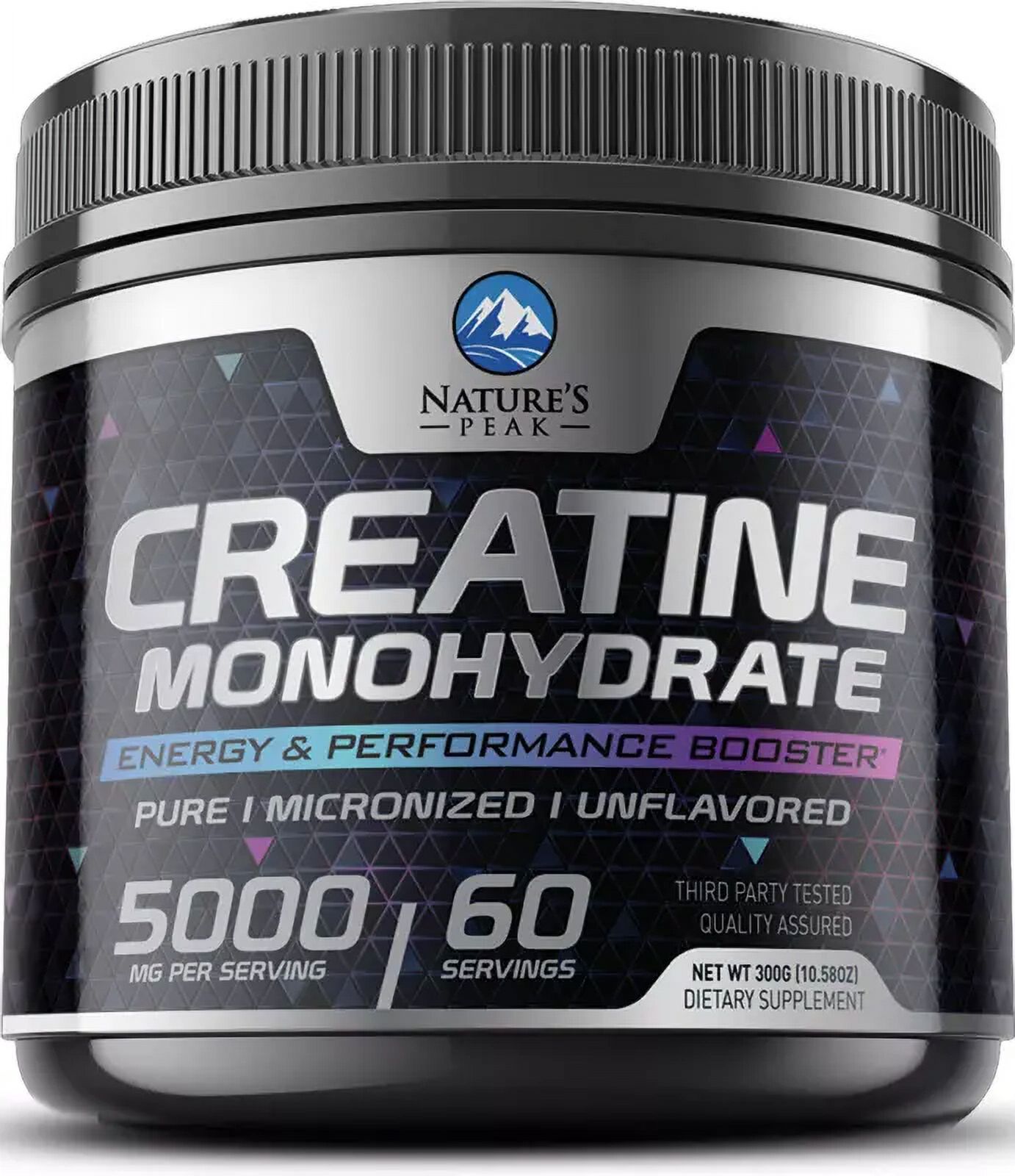 Creatine Monohydrate Micronized Powder 5000mg - Unflavored - Workout ...