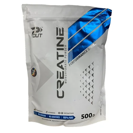 Creatine Monohydrate Powder by P-Out, Performance Series - 167 Servings, 3000mg, 100% Pure for Maximum Absorption