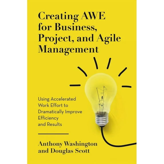 Creating AWE for Business, Project, and Agile Management: Using Accelerated Work Effort to Dramatically Improve Efficien, (Paperback)