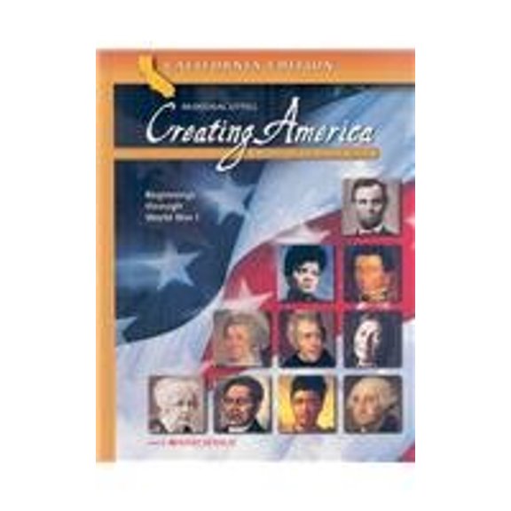 Pre-Owned Creating America: Student Edition Beginnings Through World War L 2006 (Hardcover) 0618559493 9780618559497
