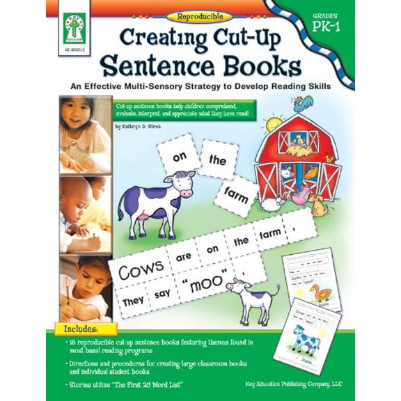 Pre-Owned Creating Cut-Up Sentence Books, Grades PK - 1: An Effective Multi-Sensory Strategy to Develop Reading Skills (Paperback) 1933052139 9781933052137