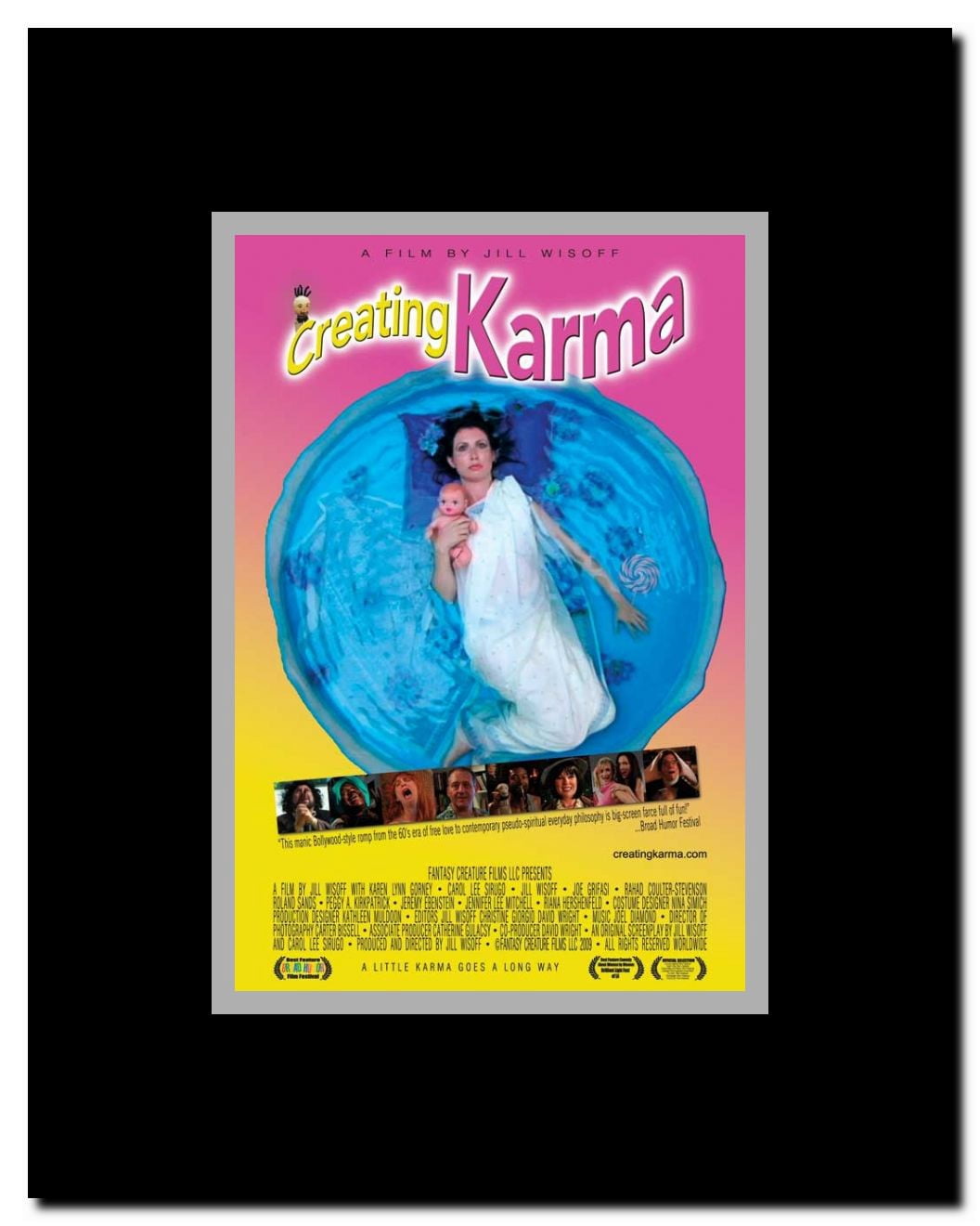 Creating Karma Framed Movie Poster