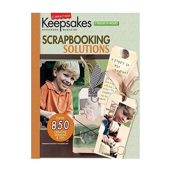Pre-Owned Scrapbooking Solutions (Creating Keepsakes) (Paperback) 1574864599 9781574864595