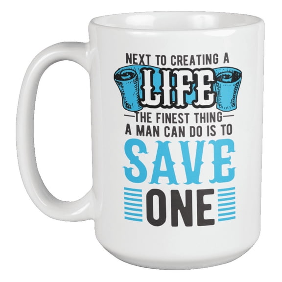 Creating Life, Tactical EMT & Ambulance Paramedic Coffee & Tea Mug (15oz)
