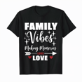 Creating Memories Family Vibes Graphic Tee Soft Comfort Top