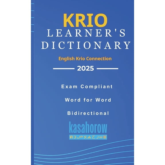 Connection: English Krio Krio Learner's Dictionary, Book 3, (Paperback)