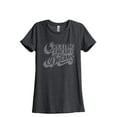 thumbnail image 1 of Creating The Life Of My Dreams Women's Fashion Relaxed T-Shirt Tee Charcoal Grey Large, 1 of 3