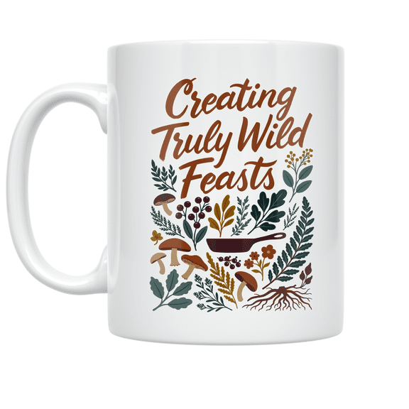 Creating Truly Wild Feasts - Culinary Adventurer - 11 oz Ceramic Coffee Mug