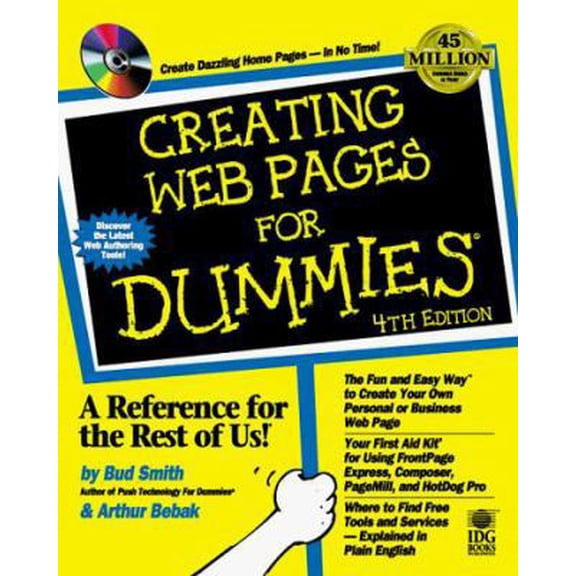 Pre-Owned Creating Web Pages for Dummies [With CD-ROM] (Paperback) 0764505041 9780764505041