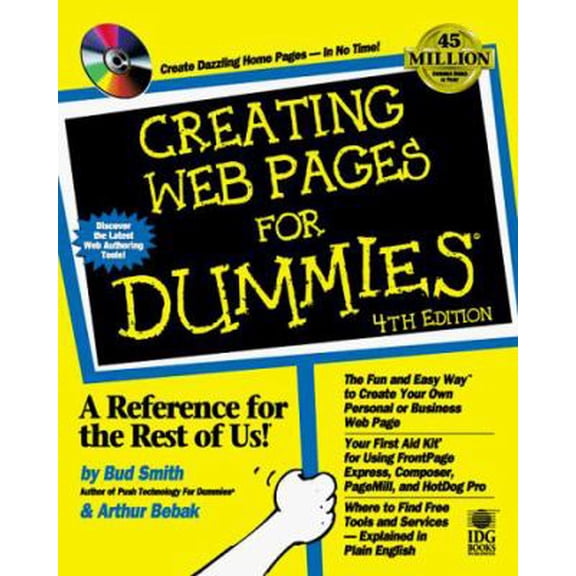 Pre-Owned Creating Web Pages for Dummies [With CD-ROM] (Paperback) 0764505041 9780764505041