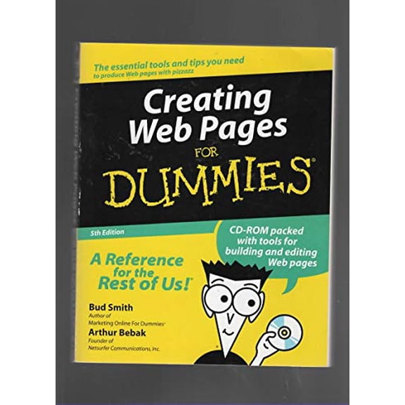 Pre-Owned Creating Web Pages For Dummies (Paperback) 0764507338 9780764507335
