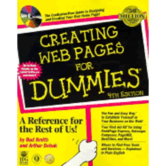 Creating Web Pages for Dummies (Paperback) by Bud Smith, Arthur Bebak, Kevin Werbach
