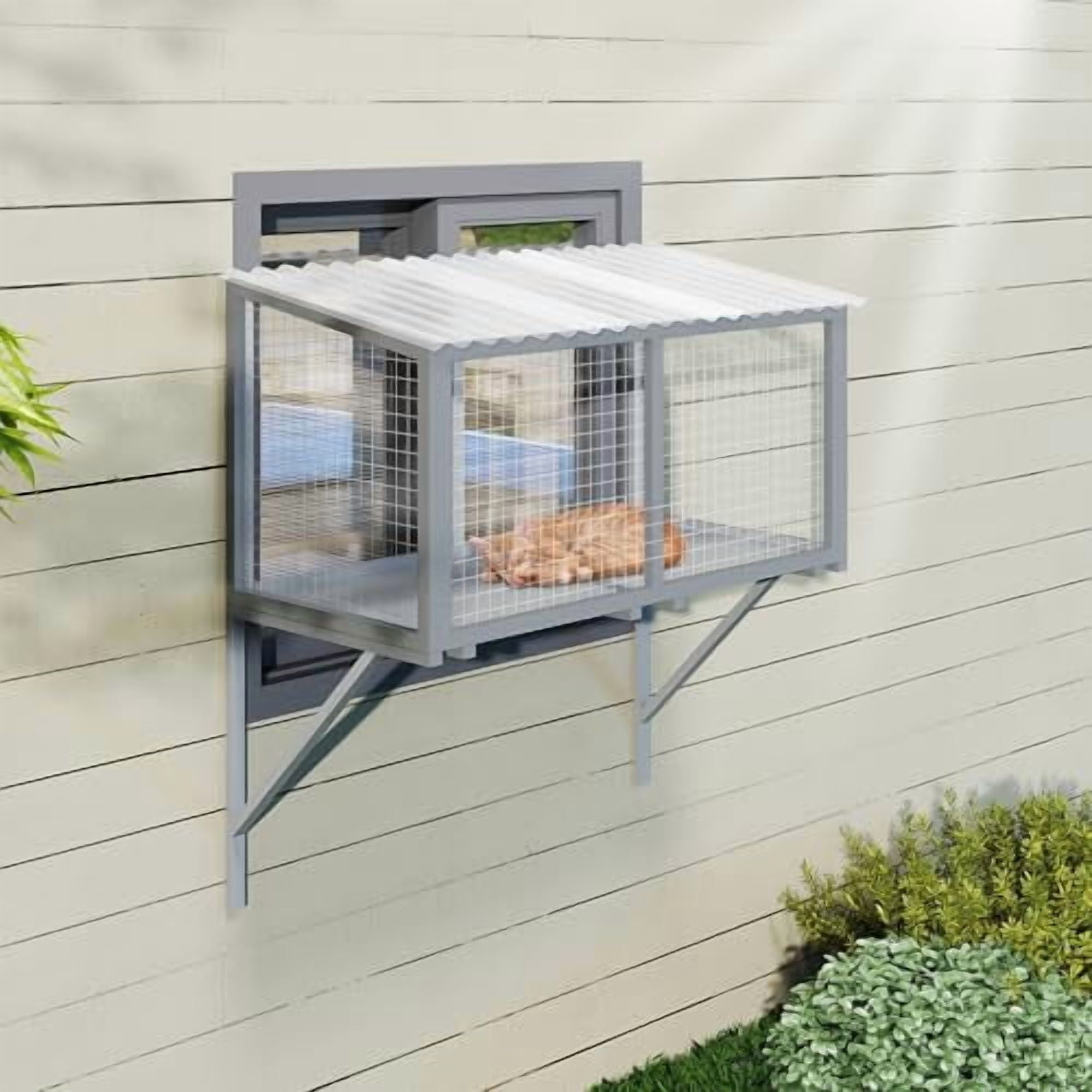 Creating a Catio Paradise: Integrating Outdoor Cat Enclosures, Window Perches, and Wall Furniture for The Ultimate Cat Patio