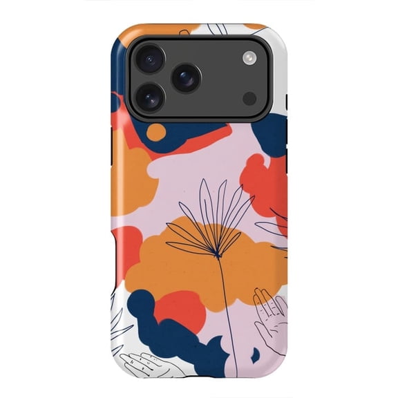 Creation Abstract Concept Artistic Spiritual Design Case for iPhone 17 to 11 Pro Max