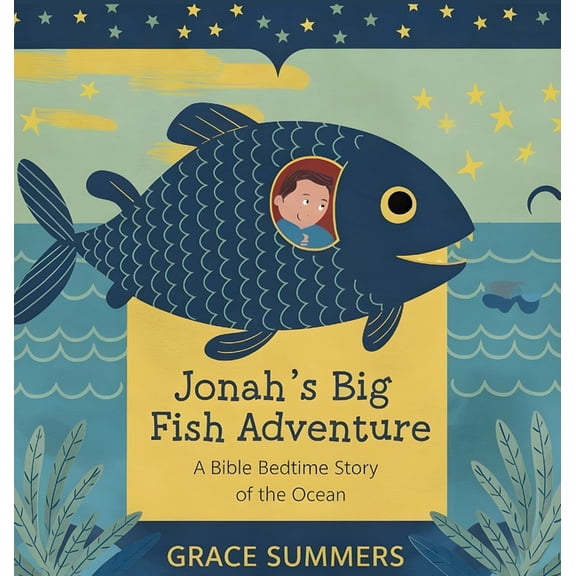 Creation Bible Bedtime Stories Jonah's Big Fish Adventure: A Bible Bedtime Story of the Ocean, Book 4, (Hardcover)