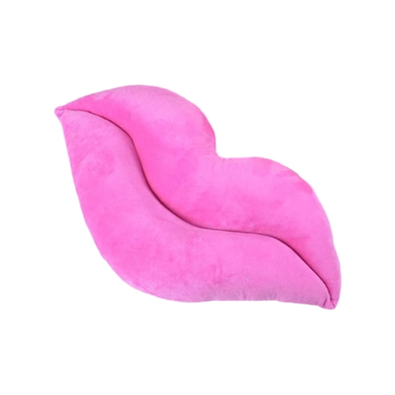 Creation Lips Shape Pillow Features Plush Fabric Ideal For Home Office Decoration Comfort 53cm 65cm