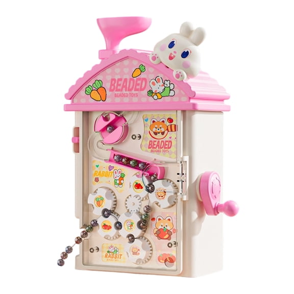 Creation Set Automatic Bead Stringing Machine 400 Beads For Kids Craft Activity Educational