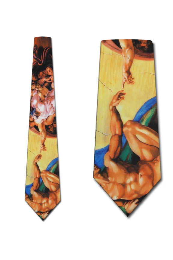 Creation of Adam Necktie Mens Tie