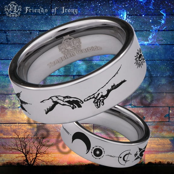 Creation of Adam Tungsten Carbide Ring