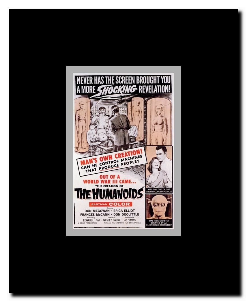 Creation of the Humanoids Framed Movie Poster