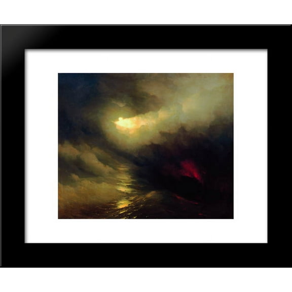 Creation of the World 20x24 Framed Art Print by Aivazovsky, Ivan
