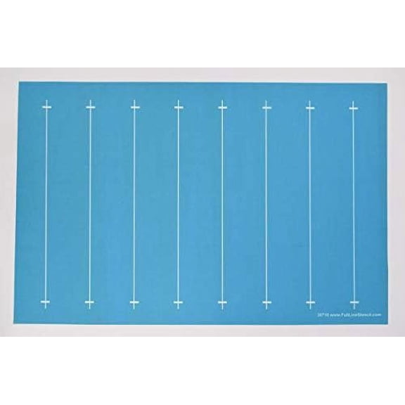 Creations 30710 2" Parallel s Stencils