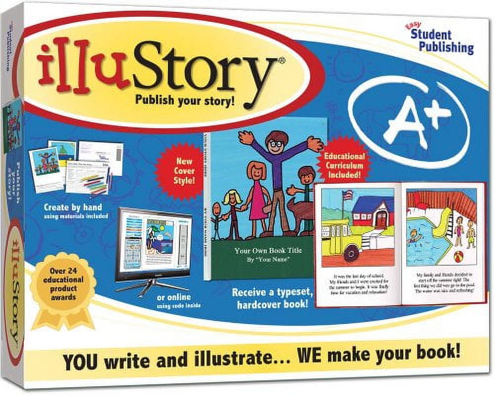 ILLUSTORY Write and Illustrate Your Own Book! New / Sealed. By