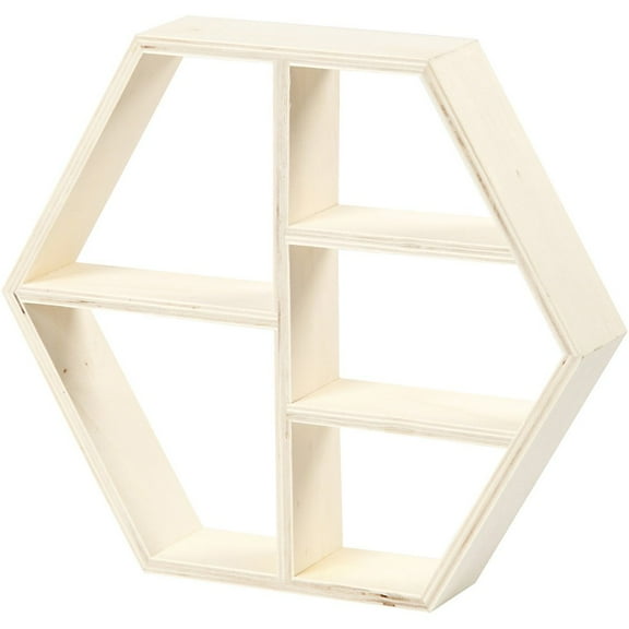 Creativ Company 57898Shelf Modular Wall Mounted Wood Wood Shelf Shelving Shelf Modular, Wall M