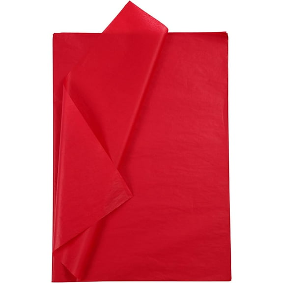 Creativ Tissue Paper, rood, One Size