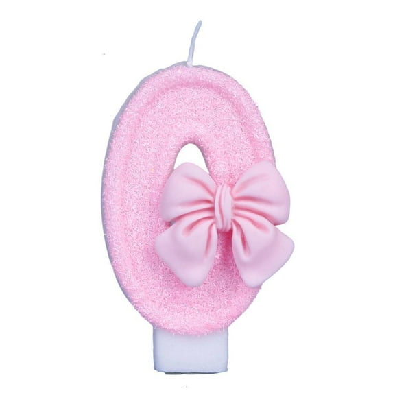 Creative 0-9 Number Cake Candle Butterfly Topped Number 0 to 9 Candle