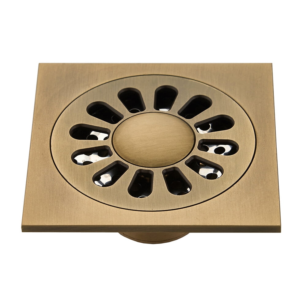 Creative 10CM Floor Drain Square Shower Floor Drainer Bathroom Tile