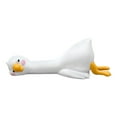 thumbnail image 1 of Creative 3D Craft Figurine Computer Monitor Decor,Car Central Control Screen and TV Decorations,White Goose Collectible Figurines Mascot Crafts for Home Office Decoration, 1 of 5