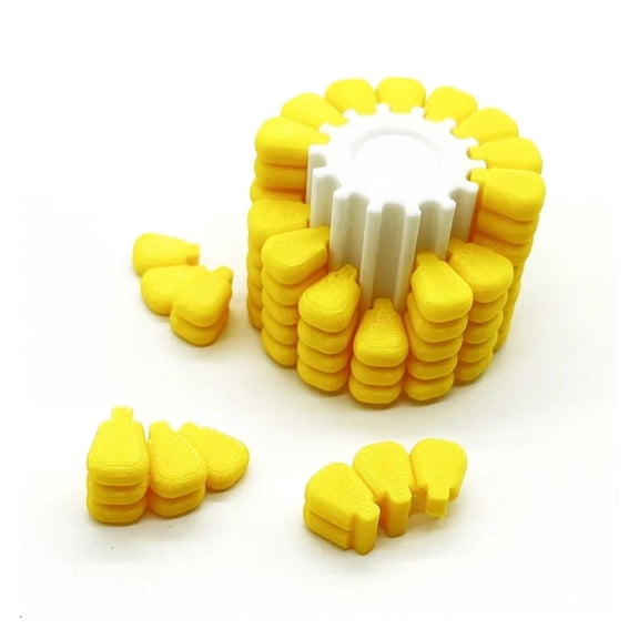 Creative 3D Printed Corn Cube Stress-relieving Brain-teasing Model Versatile Educational Puzzle