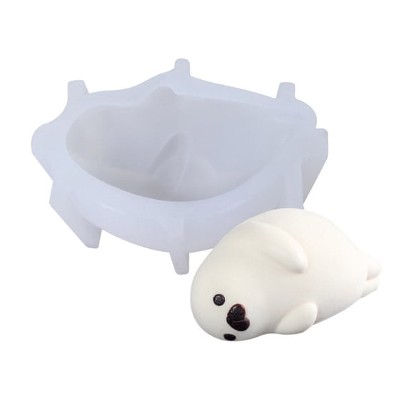 Creative 3D Silicone Cake Mould Animal Moulds Bear Dog Hippo for Crocodile Dolphin Rabbit Shaped Jelly Moulds Heat R